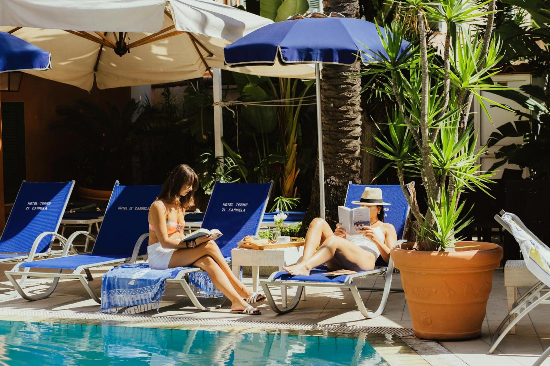 Hotel Terme Zi Carmela Форио Экстерьер фото